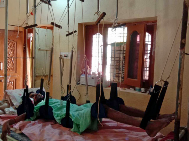 Help Santhosh to walk again
