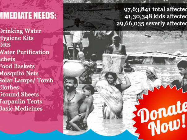 Help In An Emergency: Bihar Flood Appeal 2017 #BiharFloods2017
