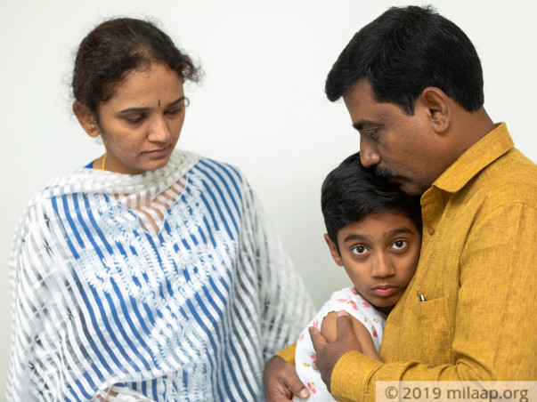 Milaap Donor Appeals For Help To Save His Son From A Dangerous Disease