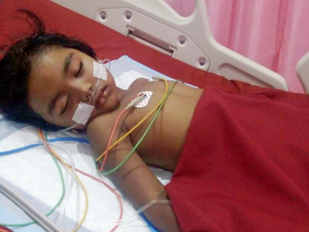 Help Selvi fight chest pain