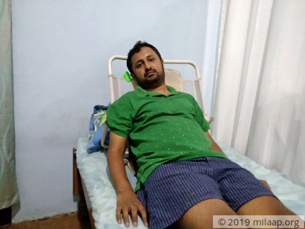 31-year-old Naveen is slowly losing his body to a nerve condition