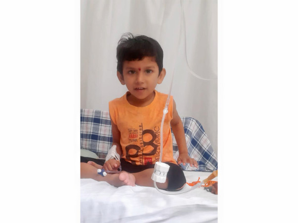 Help 4yr old Chaitanya fight against Blood Cancer!