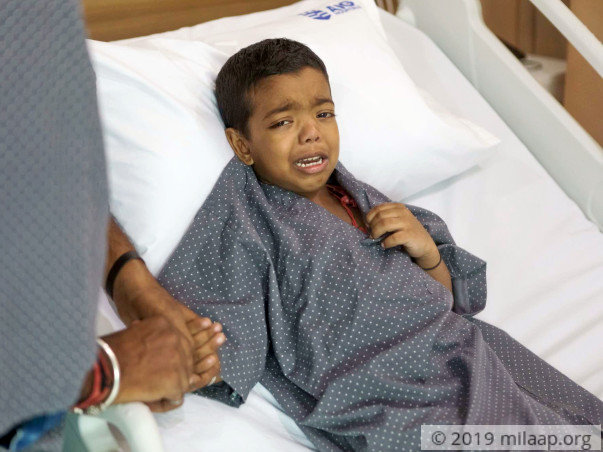 Help Hritwik Recover From Nephroblastoma