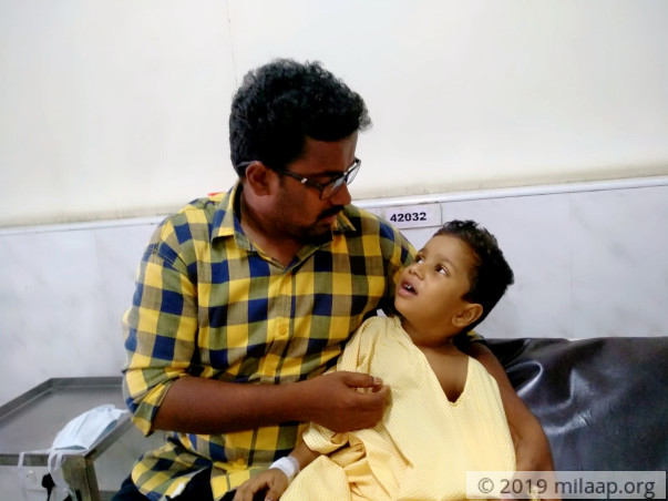 Help 3-year-old Zahim fight cancer