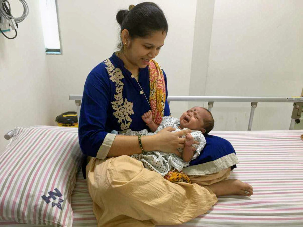 Help Mitali save her one month old baby girl