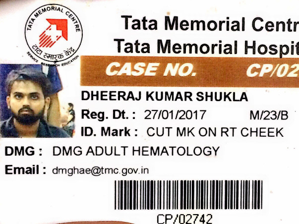 Help My Brother Dheeraj Fight Cancer