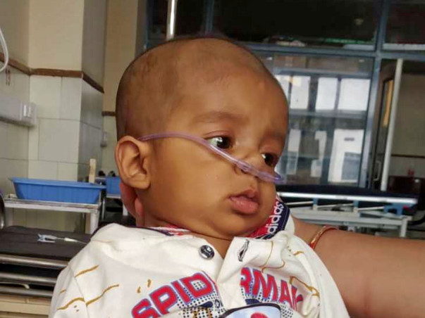 5 Months Old Ramneet Singh Needs Your Help Fight Bilary Artesia