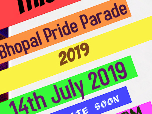 Help organise Bhopal Pride 2019