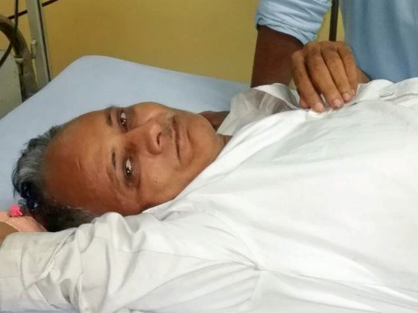Help My Father Dev Narayan Mishra Fight Heart Vein Blockage
