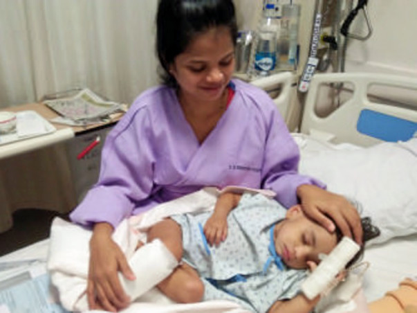 Help 1-year-old Aaradhya fight severe Pneumonia