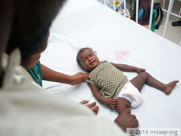 Support baby Monisha to fight kidney tumor