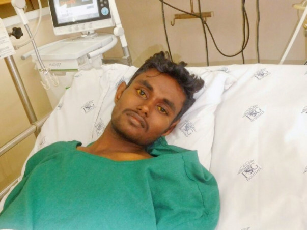 Help Anandaraj undergo a liver transplant