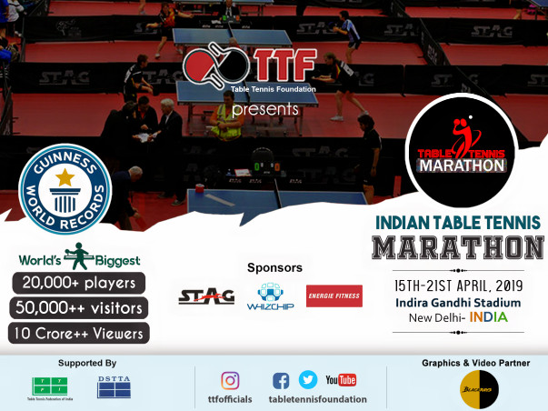 Indian Table Tennis Marathon 2019