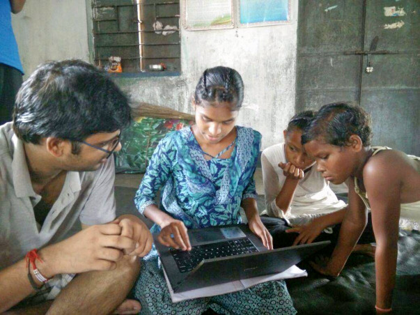 Educate children of Bedhi-Gram village