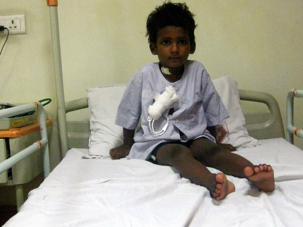 Help 3 year old Kavinesh Undergo Treatment For Severe Blood Disorder