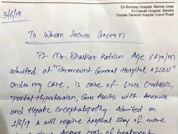Help Bhaskar to fight Liver Cirrhosis