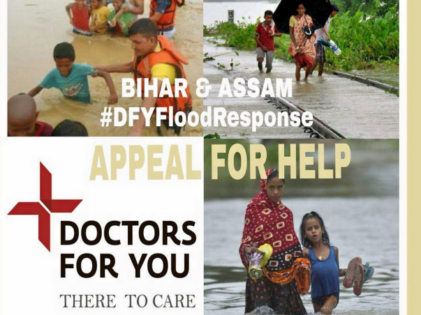 Help the vulnerable flood victims in Assam & Bihar