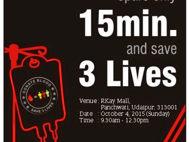 I am fundraising to organize a blood donation camp