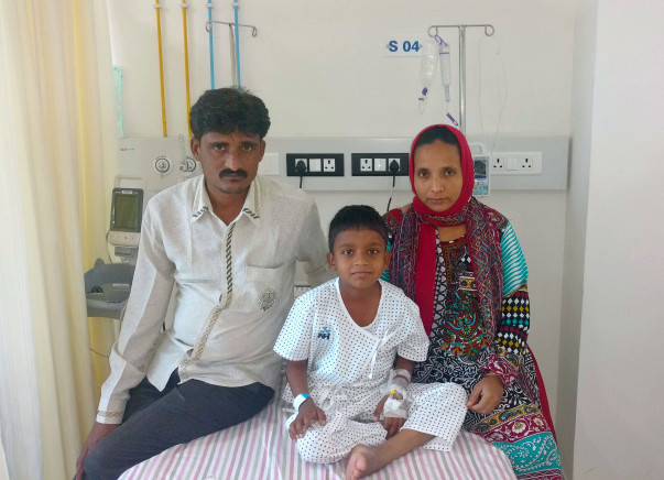 Baby Joyeb has a single kidney and needs your help