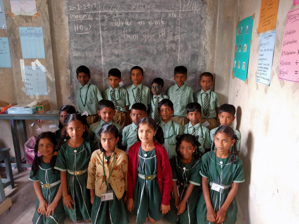 Elwin and the Freedom Writers of 4th Standard