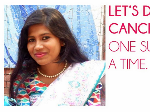 Fundraising to help young Zenia fight cancer. Every support counts!