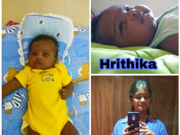 Fund For Hrithika: Kowsalya Rajendhiran's 2 Months Old Daughter