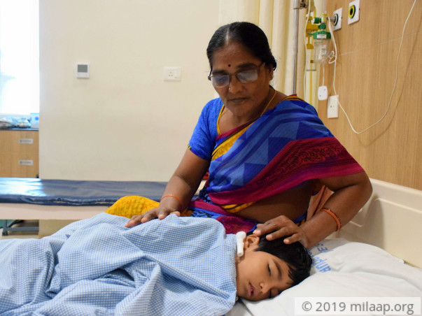 Despite Selling His Auto, Father Struggles To Save Child From Cancer