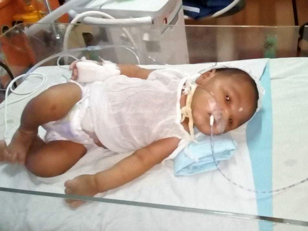 Help My Newborn Baby Boy Fight Against Hie Gr.iii With Sepsis.