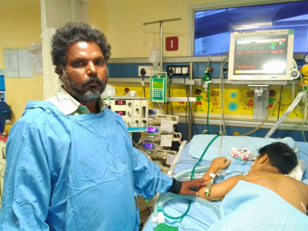 12-year-old Vijay with severe Pneumonia needs your support to survive