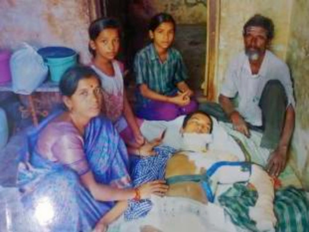 Temple Sweeper Can't Save Son Who'll be Bedridden Without Surgery
