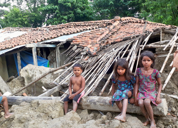 Help rehabilitate flood hit Singhwahini Village, Sitamarhi