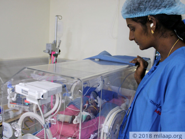 Baby of Shalini needs your help to survive