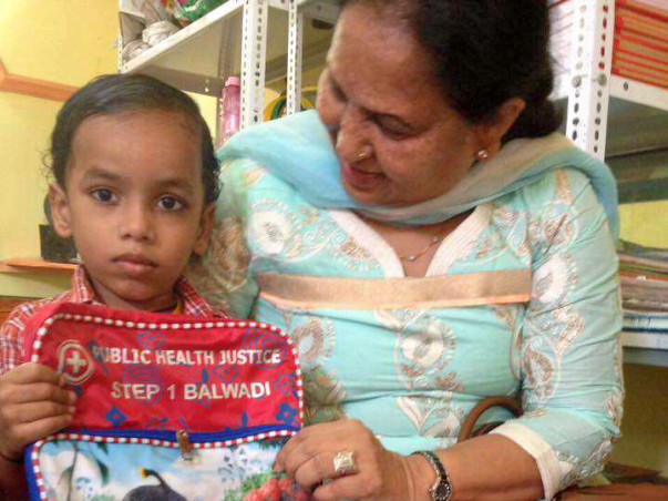 Sponsor a "Back to School" Bag for Step 1 Balwadi Students