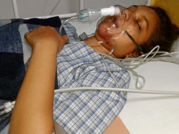 Help Nandini fight her life,Nandini Kashyap, 16,fell from 4th floor