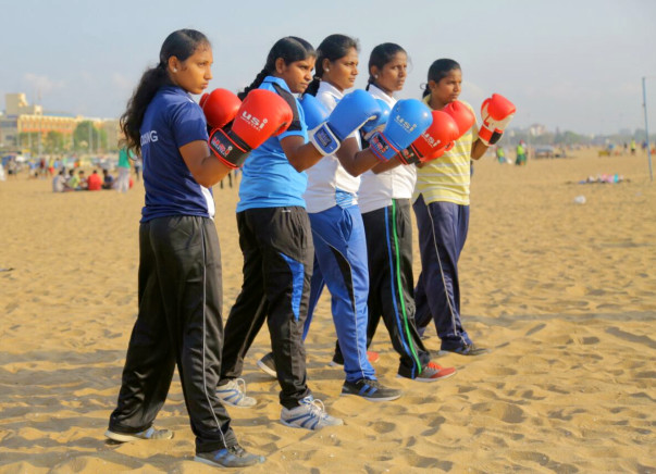 Help Narmadha in her journey to train an Olympic-level boxer