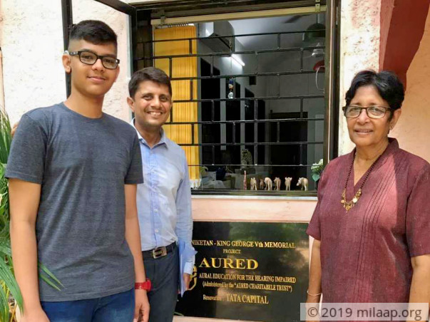 Help Aashil Hear Again