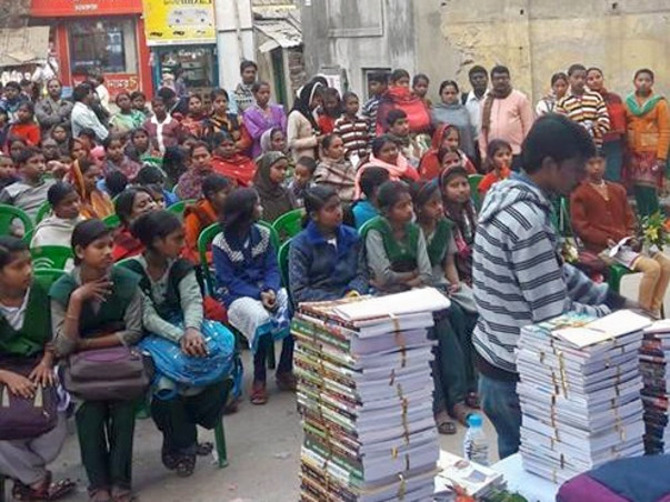 Help Us Distribute Text Books For Under Privileged Students