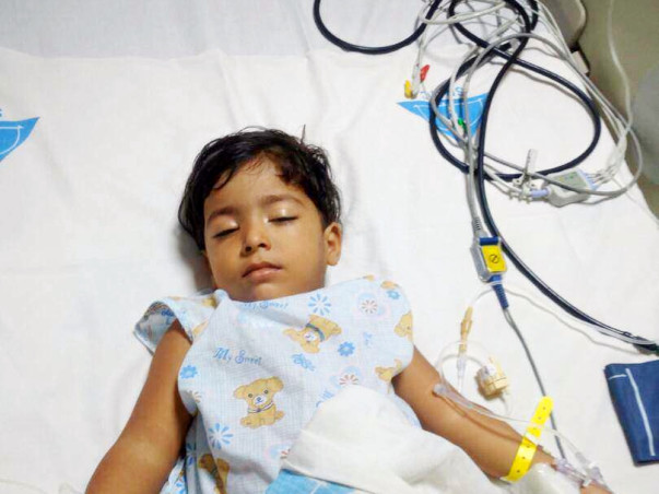 At 3, Baby Arfana Is Getting Friendly With Cancer Instead of Toys