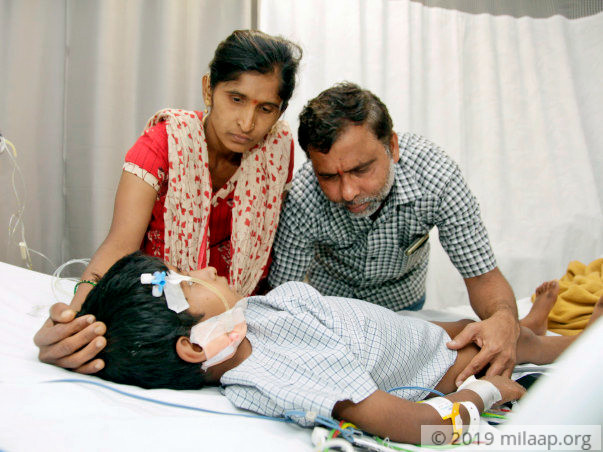 6-year-old Dhanush is suffering from a life-threatening condition