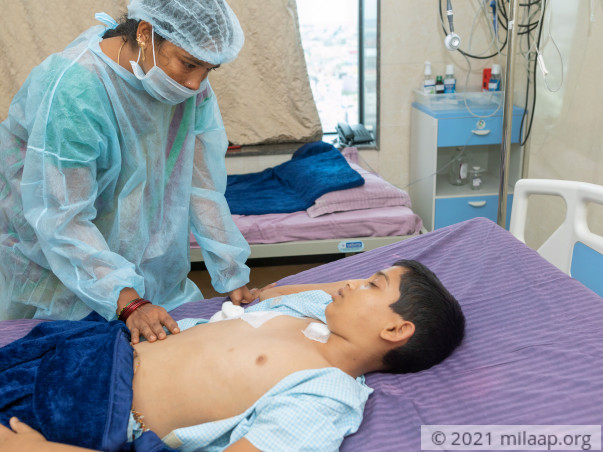 Without an urgent transplant, Gnaneshwar will not survive