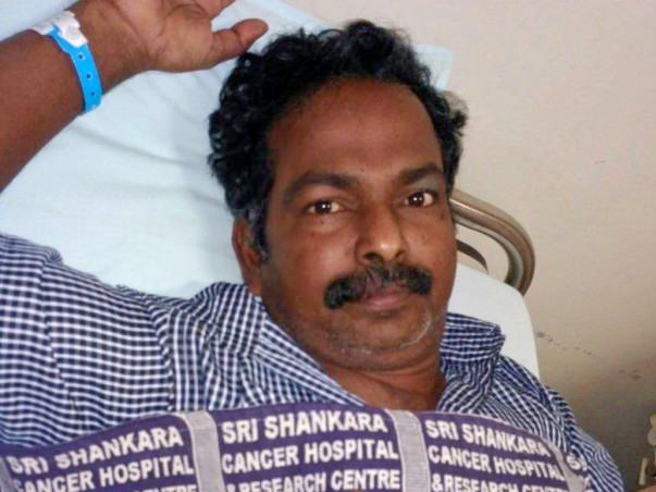 Kind Hearted People, Help Mr.Rajamony To Fight Cancer