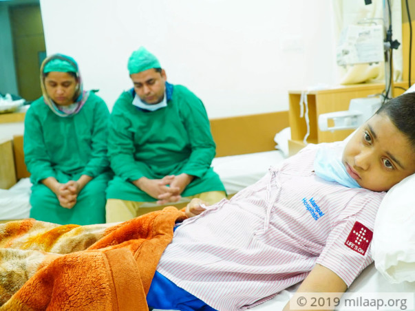 Mohammad Ali needs your help to undegro his treatment