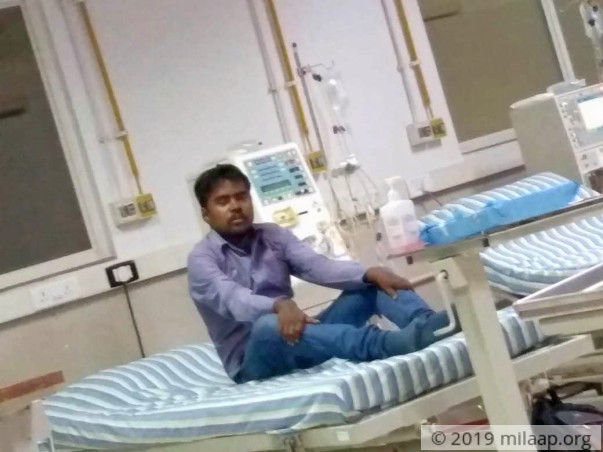 Help 28-year-old Chennakesavan fight kidney failure