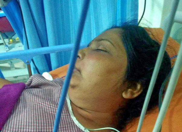 MOTHER EFFECTED FROM PITUTARY GLAND ENLARGEMENT