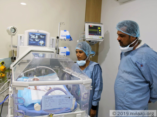 Baby of Ashwini needs your help to survive