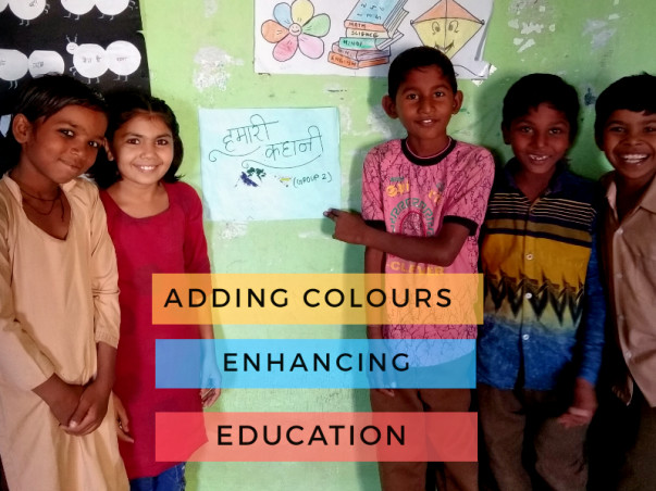 Support in creating active learning space for government school kids.