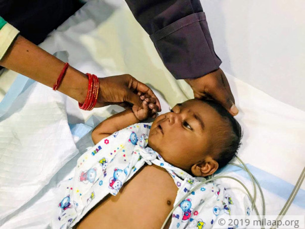 Help Krishna Saini Fight Congenital Heart Disease