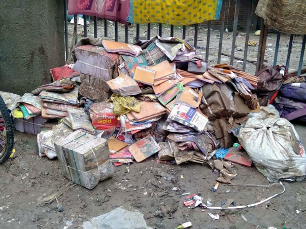 To rebuild Pathshala ki Library, destroyed by Vadodara floods