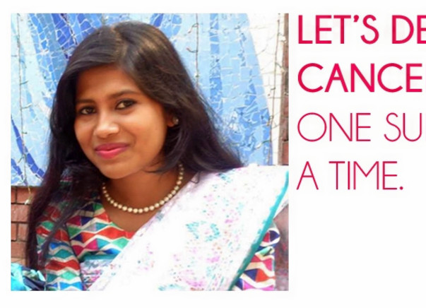 Fundraising to help young Zenia fight cancer. Every support counts!