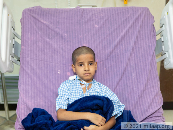 Help 9-year-old Mani Ram who needs chemotherapy